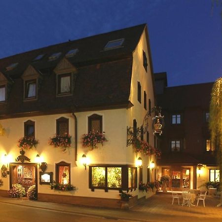 Hotel Krone Laudenbach  Экстерьер фото